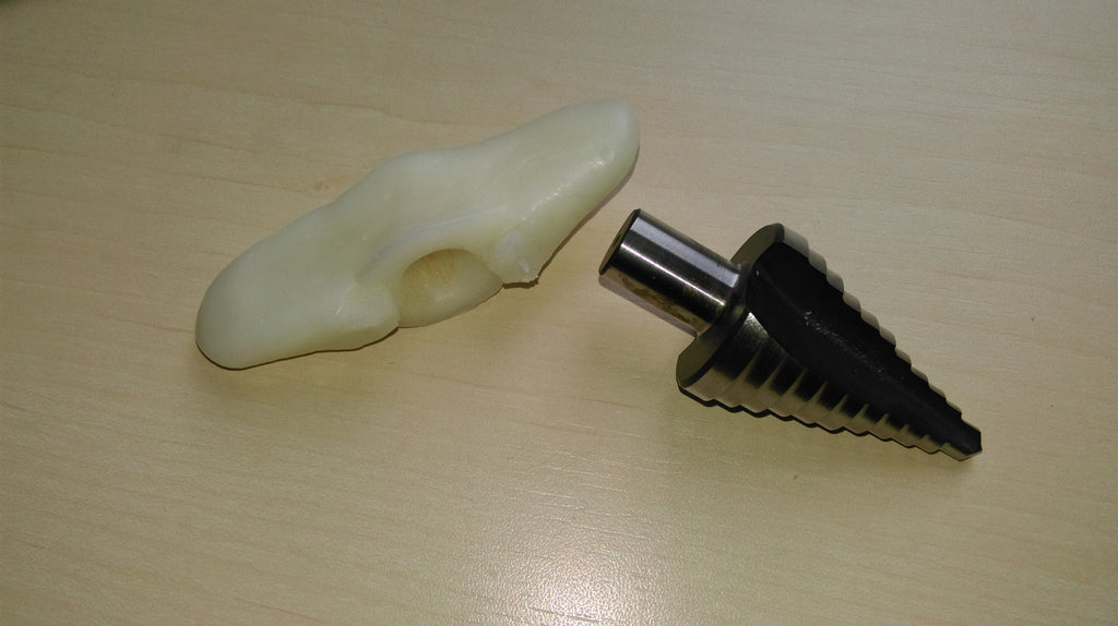 Håndtag til juletræsbor